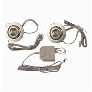 To LED spot til emhætte fra Eico.